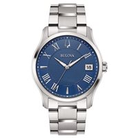 Armbanduhr Bulova Herr Wilton in Stahl 96B386 - 96B386